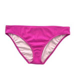 Salt+Cove Junior's Swimwear Hipster Bikini Bottoms Fuchsia Size XL